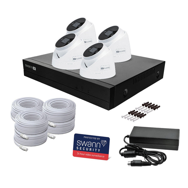 Swann 4K NVR 8 x Channel / 4 x NHD-ADVANXB Dome Cameras with 1TB HDD SWNVK-8ADVANX4D-EU – view 2