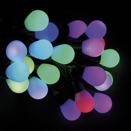 Lights4You 52ft (16m) 80 Large Bulbs LED Colour Changing Outdoor String Lights – view 3