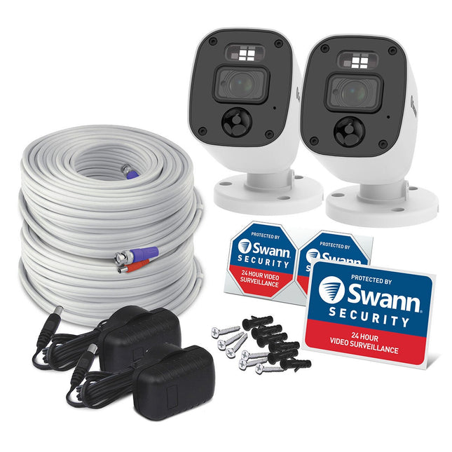 Swann 2 x 2K Bullet Add on Camera SWPRO-2KMQBPK2-EU – view 2