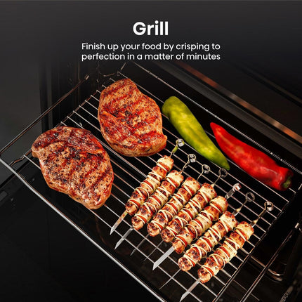 Hisense Hi6 BID914221CX Electric Built-In Double Oven, A Rated in Stainless Steel – view 8