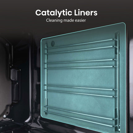 Hisense Hi6 BID914221CX Electric Built-In Double Oven, A Rated in Stainless Steel – view 7