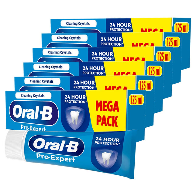 Oral-B Pro-Expert Professional Protection Toothpaste, 6 x 125ml