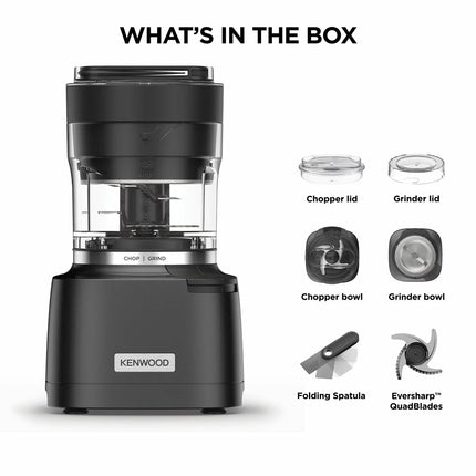 Kenwood Duo Prep 2-in-1 Chopper & Grinder CHP80.000BK