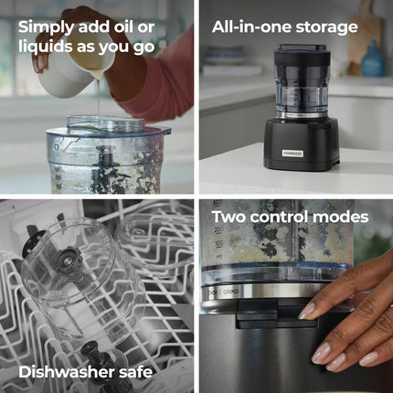 Kenwood Duo Prep 2-in-1 Chopper & Grinder CHP80.000BK