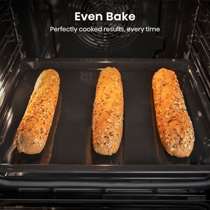 Hisense Hi6 BlackLine BIM45342ADBGUK Built-In Electric Single Oven with Microwave, in Black – view 7