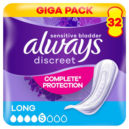 Always Discreet Long Pads, 2 x 32 Pack – view 2