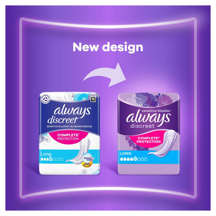 Always Discreet Long Pads, 2 x 32 Pack – view 6