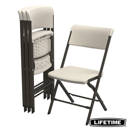 Lifetime Bypass Commercial Grade Folding Chairs, 4 Pack – view 7