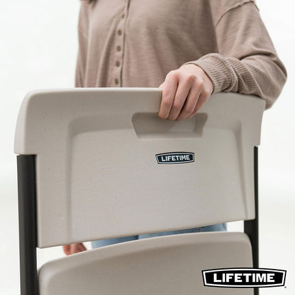 Lifetime Bypass Commercial Grade Folding Chairs, 4 Pack – view 6