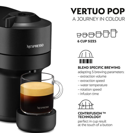 Nespresso by De'Longhi Vertuo Pop Capsule Coffee Machine, ENV90.B – view 3