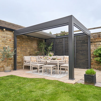 Sunvilla 7ft 6" x 12ft 2" (2.3 x 3.7m) Fixed Louvered Wall Panel – view 5