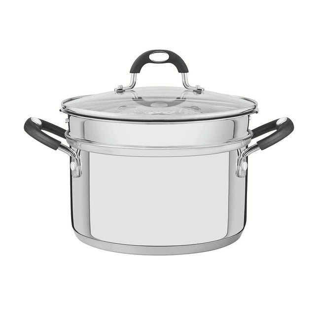 Tramontina Stainless Steel Steamer Set, 20cm / 3.4L – view 2