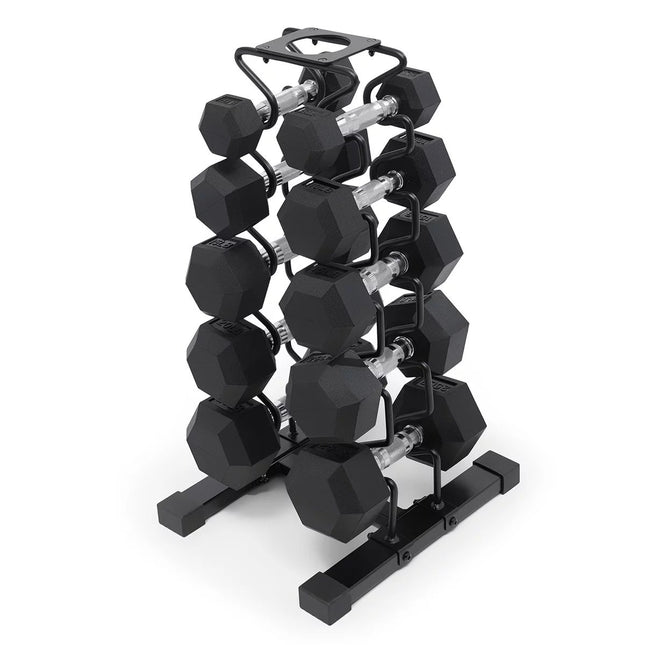 Marcy DBR-150 68kg Dumbbell Set with Storage Rack