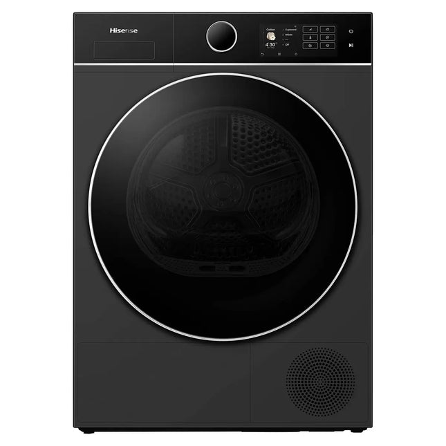 Hisense KitchenFit 5i Series DH5I104BBAB, 10kg Heat Pump Dryer, A+++ Rated in Black