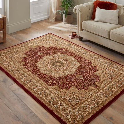 Concept Looms Grand Heritage Red & Beige Rug, in 2 Sizes