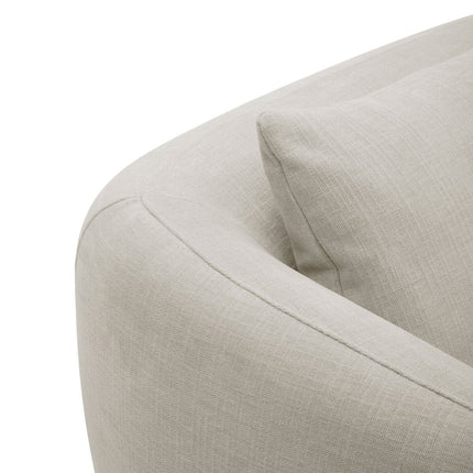 Aiden & Ivy Holley Beige Fabric 5 Piece Modular Sofa – view 5