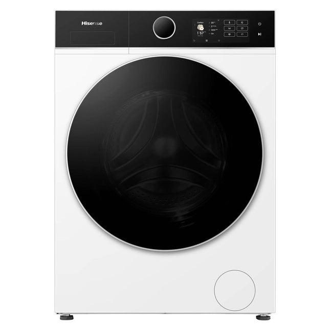 Hisense KitchenFit 5i Series WD5I1245BWR, 12kg/ 8kg Washer Dryer, D Rated in White – view 2