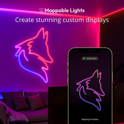 9.8 ft (3m) Twinkly App Controlled Multicolour LED Flex Tube – view 4