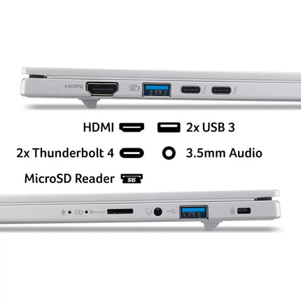 Acer Aspire 14 AI, Copilot+ PC, AMD Ryzen AI 5, 16GB RAM, 512GB SSD, 14 Inch OLED Laptop, NX.JNZEK.001
