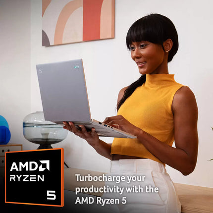 Acer Aspire 14 AI, Copilot+ PC, AMD Ryzen AI 5, 16GB RAM, 512GB SSD, 14 Inch OLED Laptop, NX.JNZEK.001