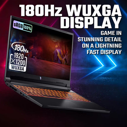 Acer Nitro V16 AI, AMD Ryzen 7, 16GB RAM, 1TB SSD, NVIDIA GeForce RTX 5070, 16 Inch Gaming Laptop, NH.QYYEK.002