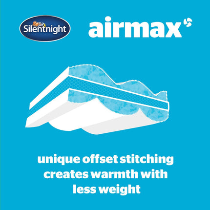 Silentnight Airmax 10.5 Tog Duvet & Pillow Pair Bundle in 3 Sizes – view 5