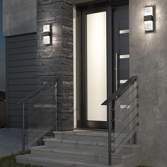Artika Mazza Frosted Outdoor/Indoor LED Light in Black – view 2