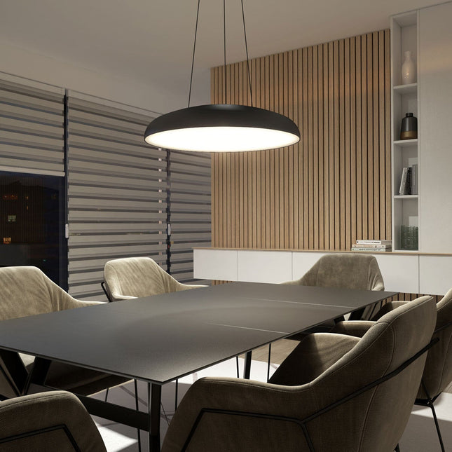 Artika Flint 24" (61cm) Pendant LED Light in Black – view 2