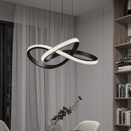 Artika Morgan Pendant LED Light in Black – view 8