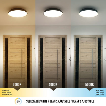 Artika Flint FM LED light in Black – view 3