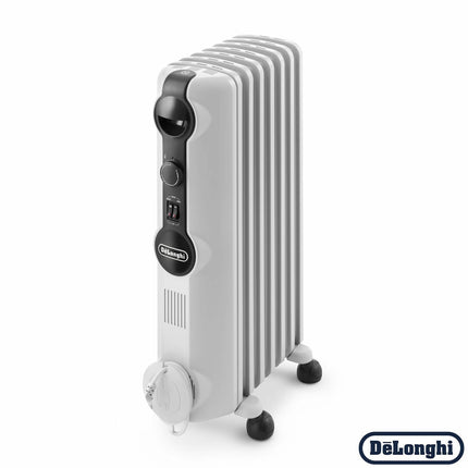 De'Longhi Radia S Oil Filled 1.5kW Radiator in White, TRRS0715 – view 2