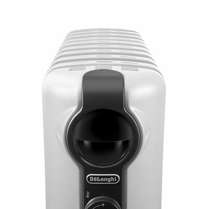 De'Longhi Radia S Oil Filled 1.5kW Radiator in White, TRRS0715 – view 3