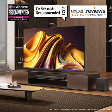 Hisense 65U8NQTUK 65 Inch Mini-LED 4K Ultra HD Smart TV