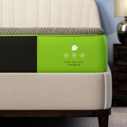 GhostBed Luxe Hybrid Cooling Mattress in 4 Sizes