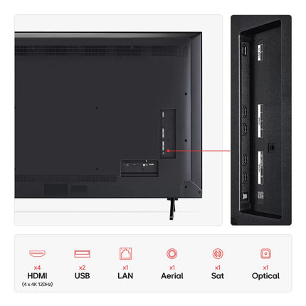 LG 75QNED92A6A 75 Inch QNED 4K Ultra HD Smart TV