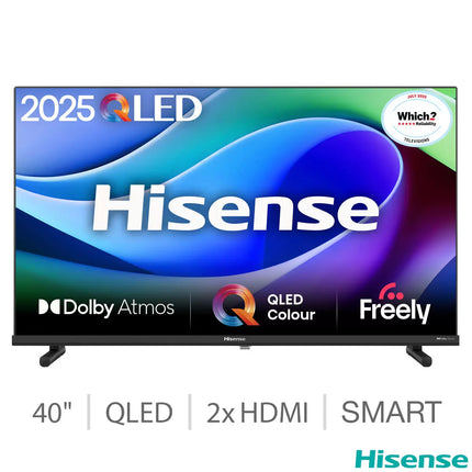 Hisense E5Q 40" Full HD QLED Smart Freely TV - 40E5QTUK