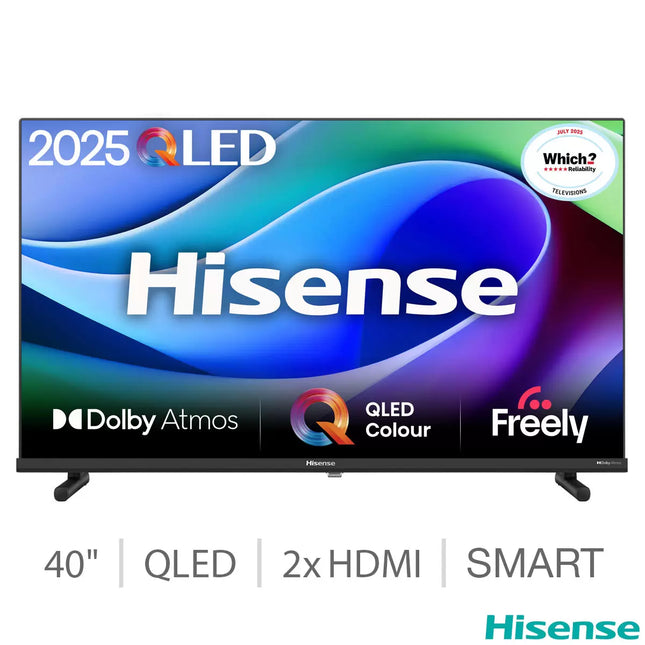 Hisense E5Q 40" Full HD QLED Smart Freely TV - 40E5QTUK