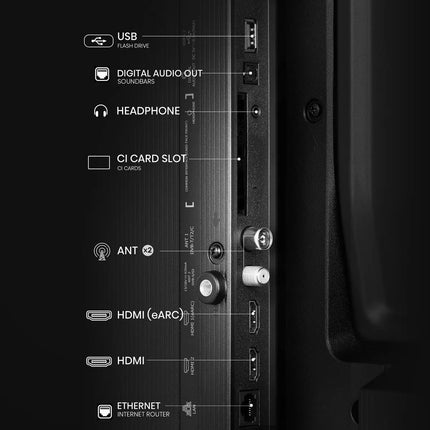 Hisense E5Q 40" Full HD QLED Smart Freely TV - 40E5QTUK