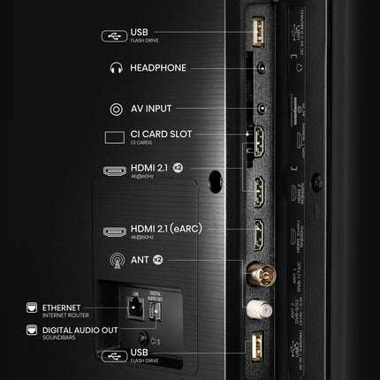 Hisense A7Q 43" 4K Ultra HD QLED Smart Freely TV [2025] - 43A7QTUK