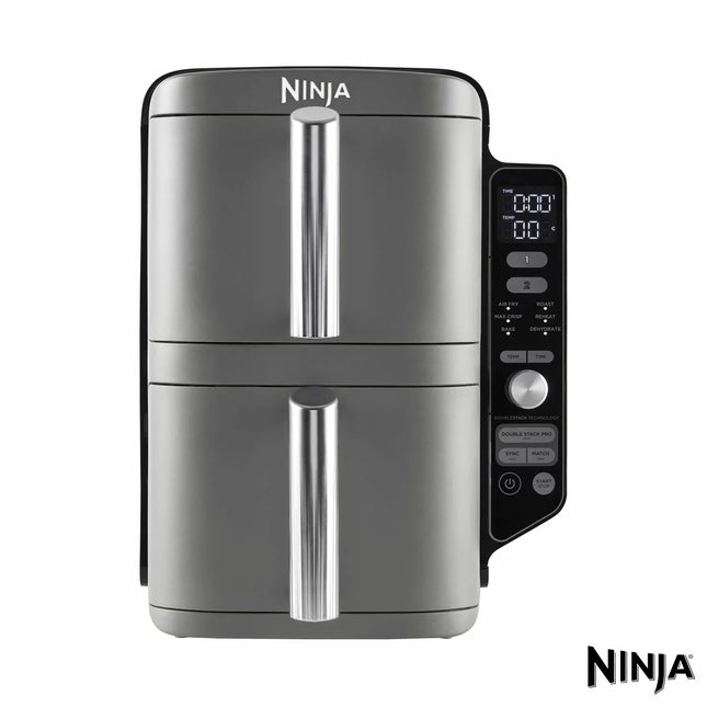 Ninja Double Stack XL 2-Drawer Air Fryer SL400UK– Big Capacity, Small Footprint