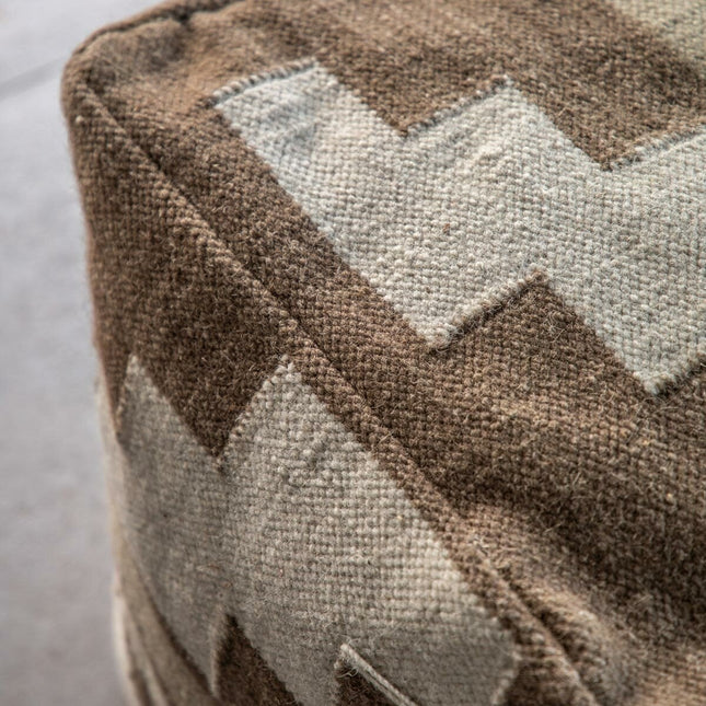 Gallery Falun Tonal Pouffe, 40 x 50 cm – view 2