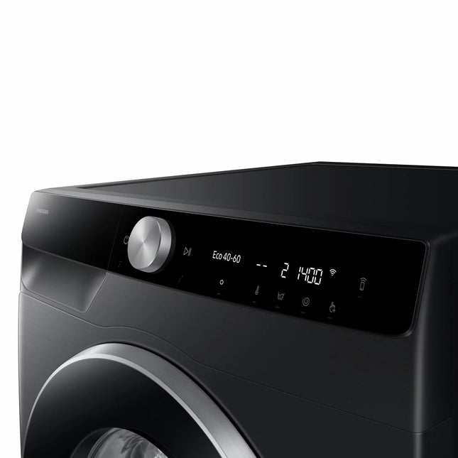 Samsung WW90DG6U85LBU1 Washing Machine, A rated in Black