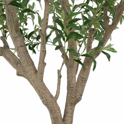Artificial 8ft Olive Tree in Planter – view 5