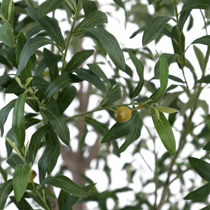 Artificial 8ft Olive Tree in Planter – view 4