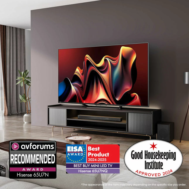 Hisense 100U7NQTUK 100 Inch Mini-LED 4K UHD Smart TV