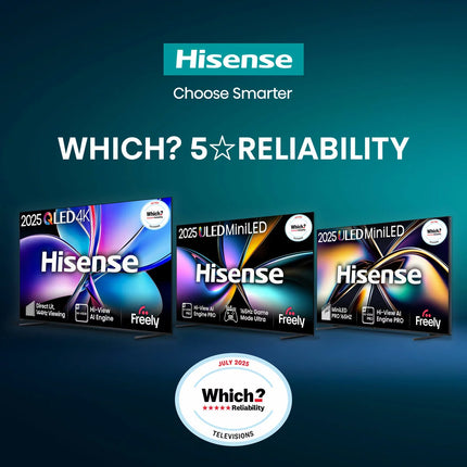 Hisense 85U8QTUK 85 Inch Mini LED HD Smart TV