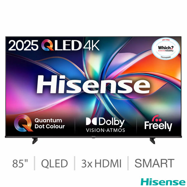 Hisense 85E7QTUK 85 Inch QLED HD Smart TV