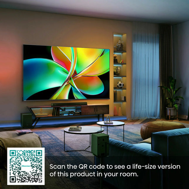 Hisense 85E78QTUK PRO 85 Inch QLED HD Smart TV