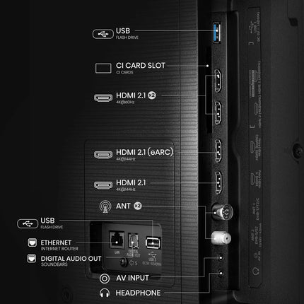 Hisense 65E78QTUK PRO 65 Inch QLED HD Smart TV