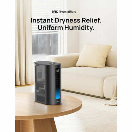 Dreo Smart Cool & Warm Ultrasonic Humidifier, DR-HHM003S-Black
